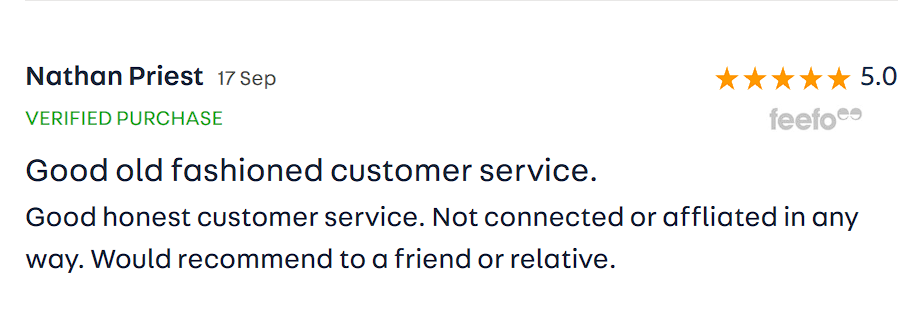 Customer Review